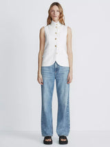 Slade Vest - White-RAG + BONE-Over the Rainbow