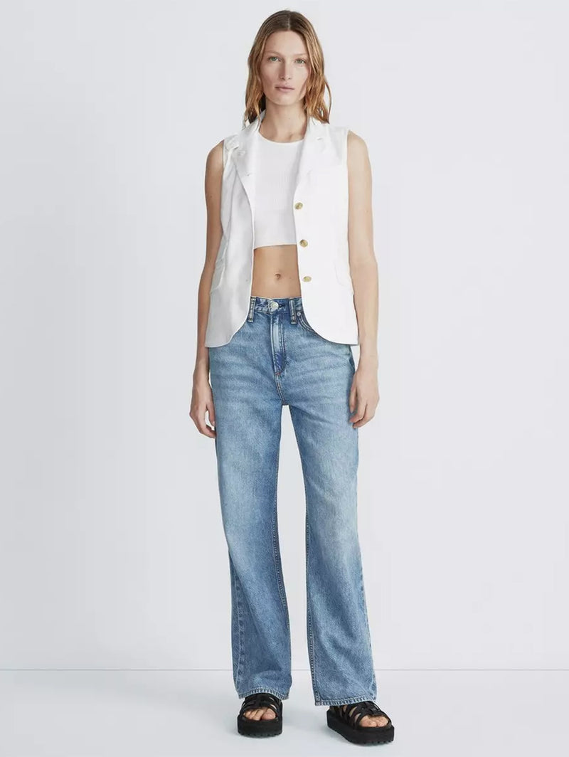 Slade Vest - White-RAG + BONE-Over the Rainbow