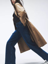 Sofie High Rise Flexi Wide Jean - Jen-RAG + BONE-Over the Rainbow