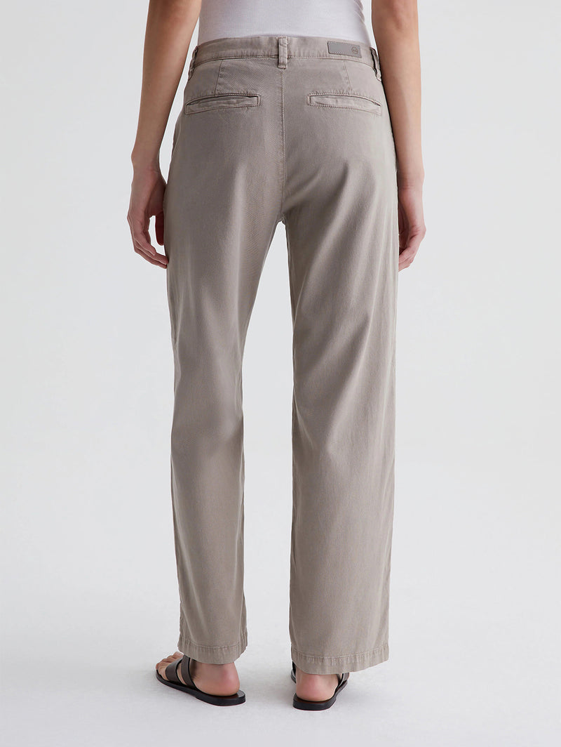 Caden Straight Trouser - Sulfur Desert Taupe-AG Jeans-Over the Rainbow