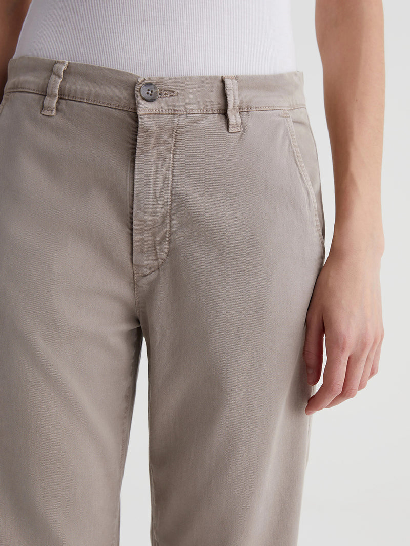 Caden Straight Trouser - Sulfur Desert Taupe-AG Jeans-Over the Rainbow