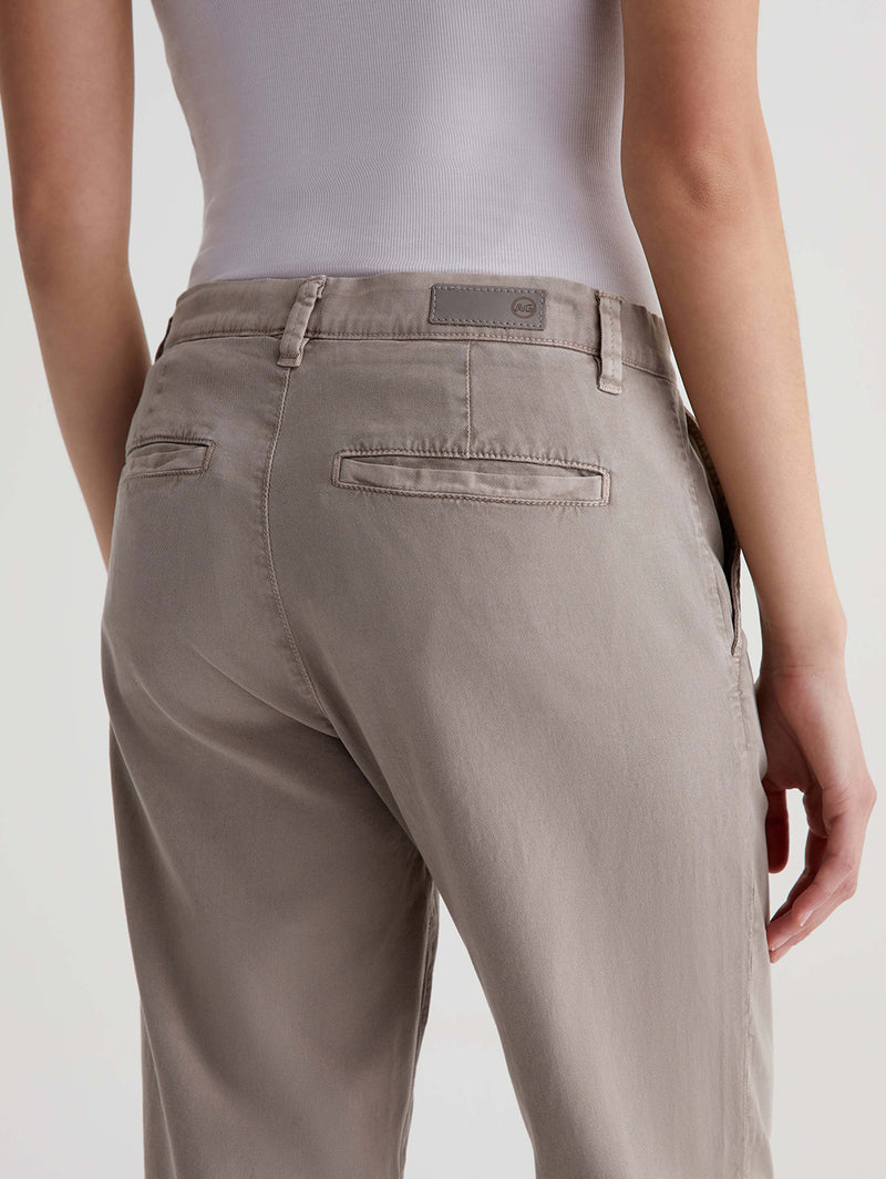 Caden Straight Trouser - Sulfur Desert Taupe-AG Jeans-Over the Rainbow