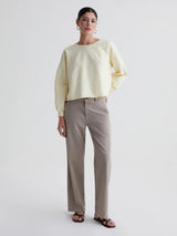 Caden Straight Trouser - Sulfur Desert Taupe-AG Jeans-Over the Rainbow