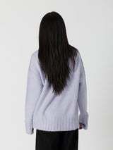 Tanya Sweater - Lavender-LYLA+LUXE-Over the Rainbow