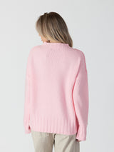 Tanya Sweater - Rose Pink-LYLA+LUXE-Over the Rainbow