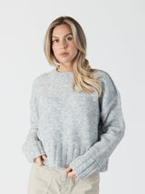 Timmy Crewneck - Grey Marl-LYLA+LUXE-Over the Rainbow