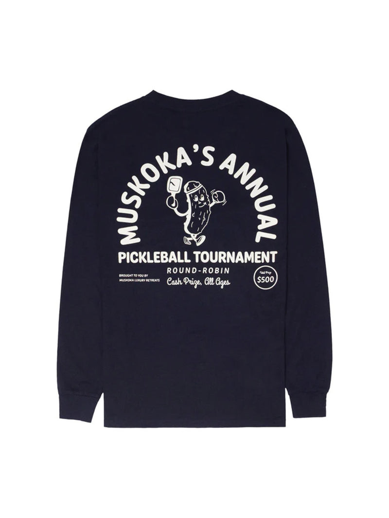 Muskoka Forever Pickleball Top - Navy-MUSKOKA FOREVER-Over the Rainbow