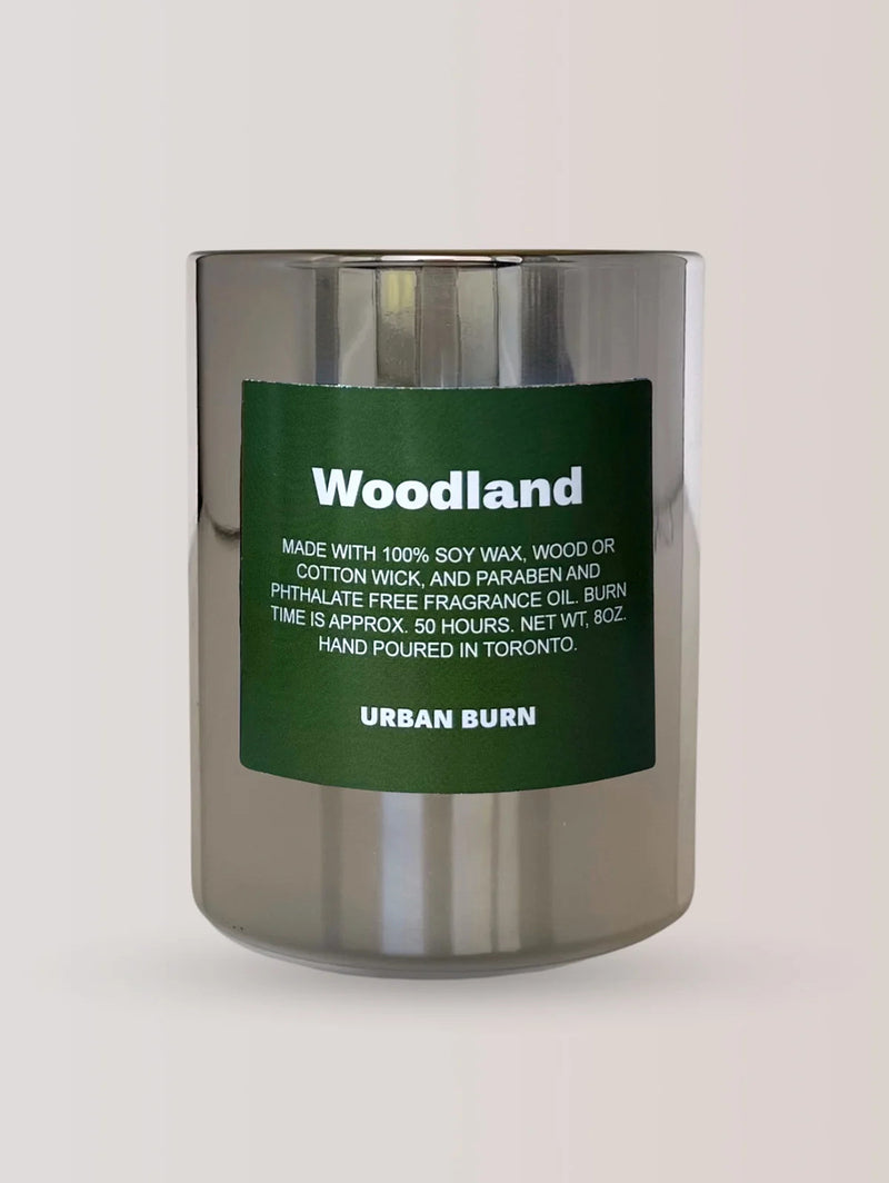 Woodland Candle - Wood Wick-URBAN BURN-Over the Rainbow