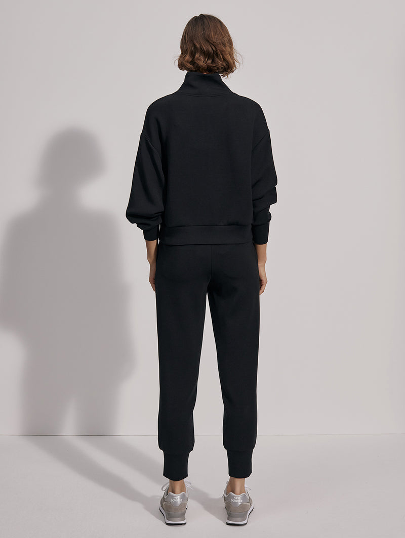 The Slim Cuff Pant 25" - Black-VARLEY-Over the Rainbow