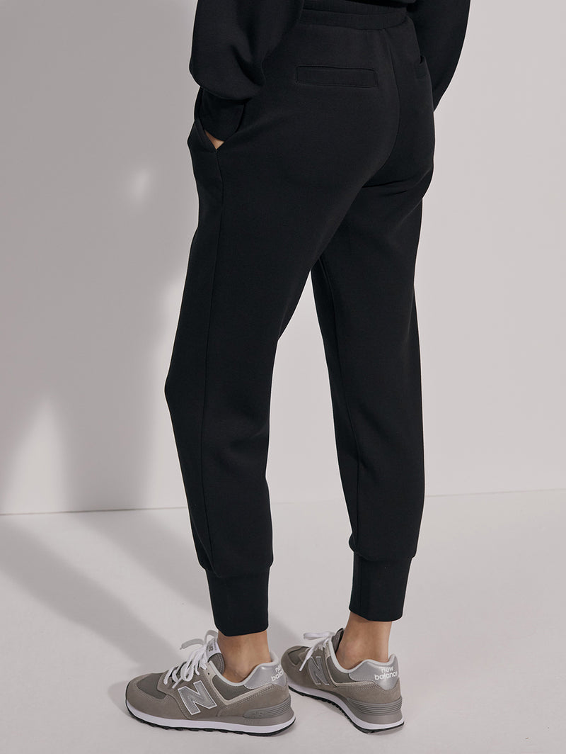 The Slim Cuff Pant 25" - Black-VARLEY-Over the Rainbow