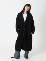 Victoria Oversized Coat - Black-LYLA+LUXE-Over the Rainbow