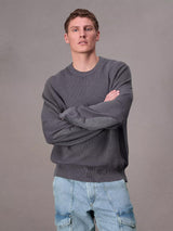 Washed Dexter Crew Sweater - Ombre-RAG + BONE-Over the Rainbow