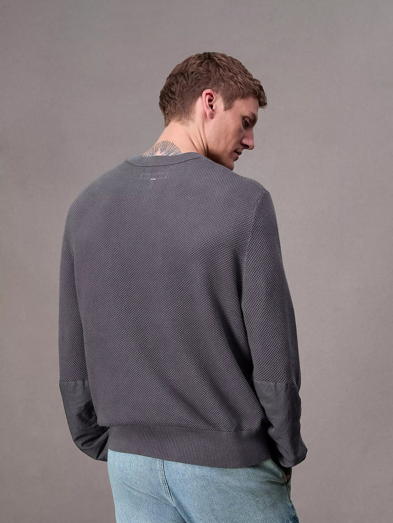 Washed Dexter Crew Sweater - Ombre-RAG + BONE-Over the Rainbow