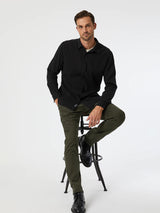 Milton Luxe Twill Pant - Dark Green-Mavi-Over the Rainbow