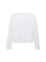 Axel Long Sleeve Crew Tee - White-PERFECTWHITETEE-Over the Rainbow