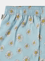 Boxer Shorts - Blue Flowers-POCKIES-Over the Rainbow