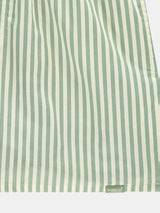 Boxer Shorts - Green Striped-POCKIES-Over the Rainbow