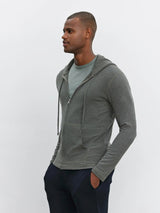 Loudon Cozy Hoodie - Medium Heather Grey-Velvet-Over the Rainbow