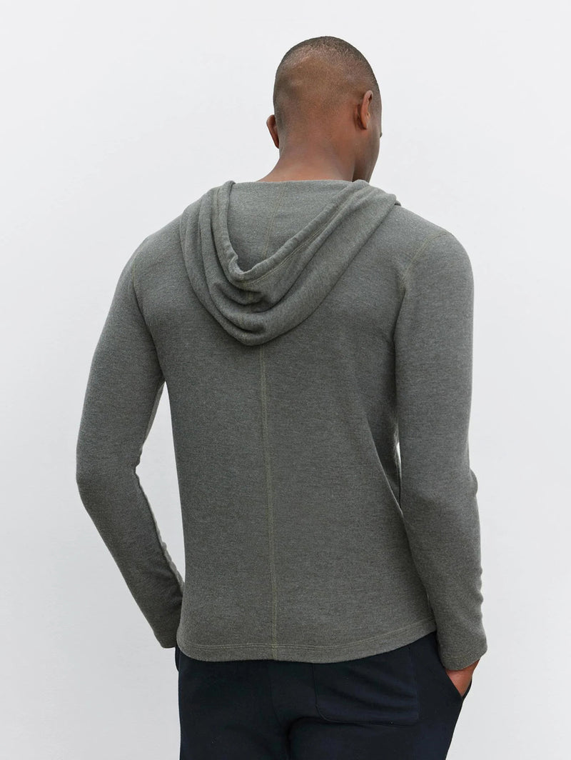 Loudon Cozy Hoodie - Medium Heather Grey-Velvet-Over the Rainbow