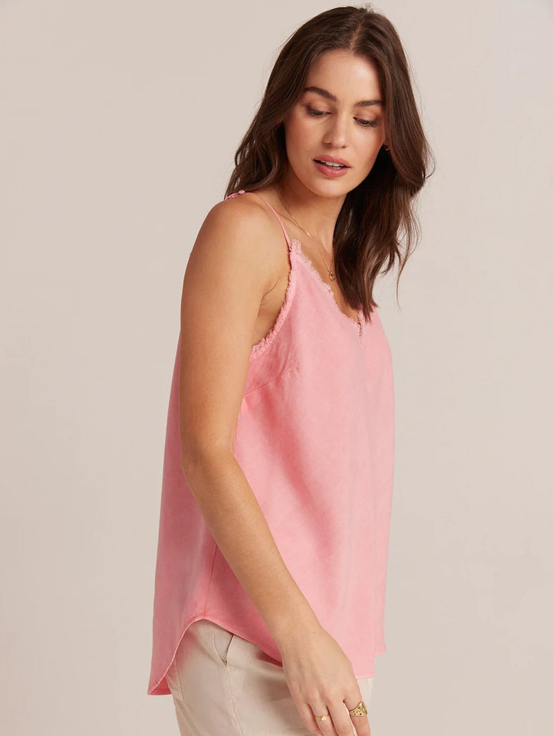 Frayed Cami Top - Blossom Pink-Bella Dahl-Over the Rainbow