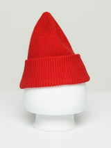 Classic Angora Beanie - Crimson-LE BONNET-Over the Rainbow