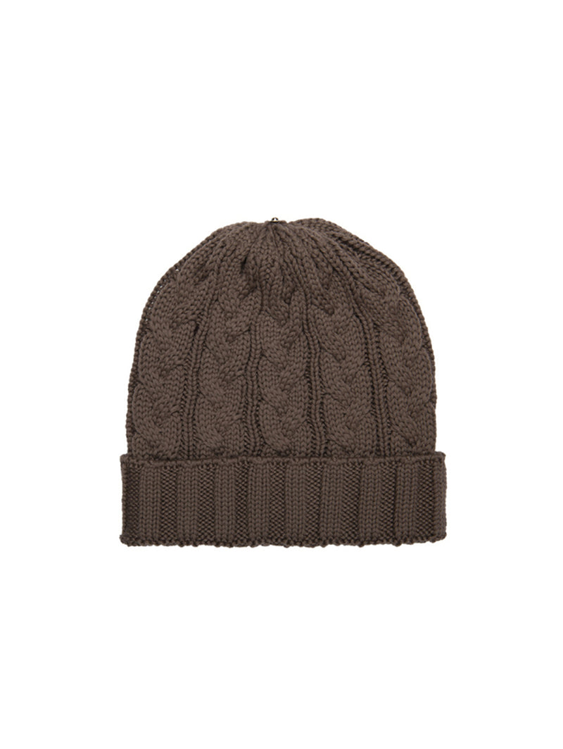 Charlie Cable Knit Hat - Coco-Lindo F-Over the Rainbow