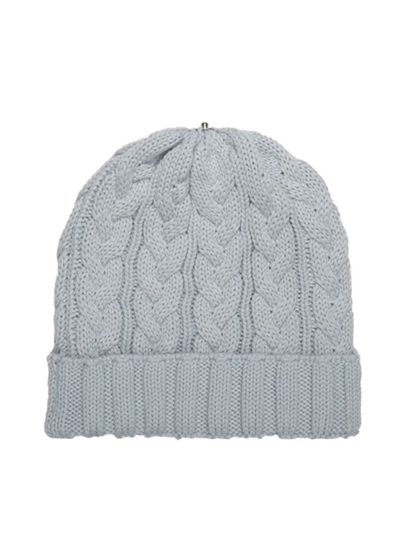 Charlie Cable Knit Hat - Ice-Lindo F-Over the Rainbow