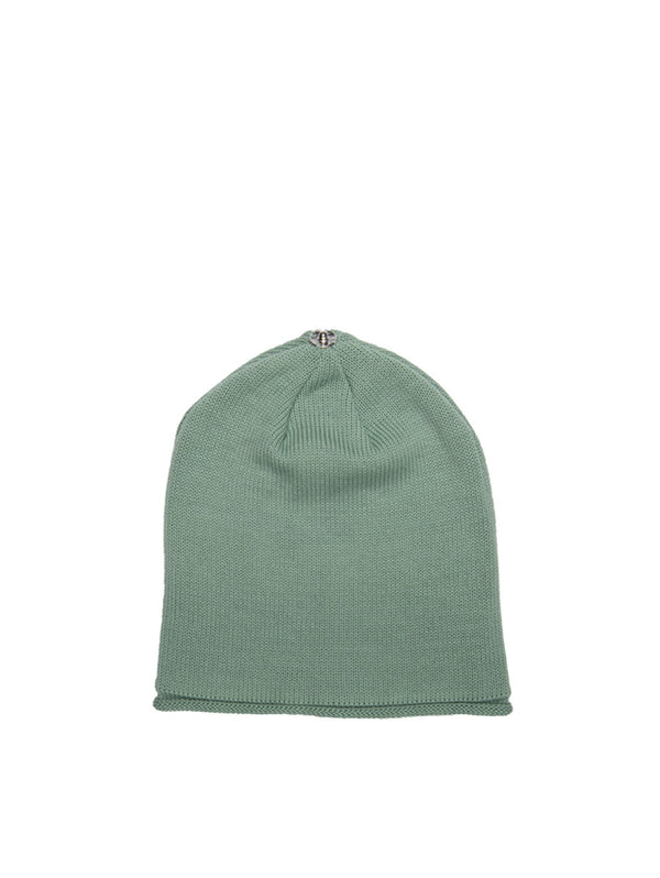 Glossy Knit Hat - Jade-Lindo F-Over the Rainbow