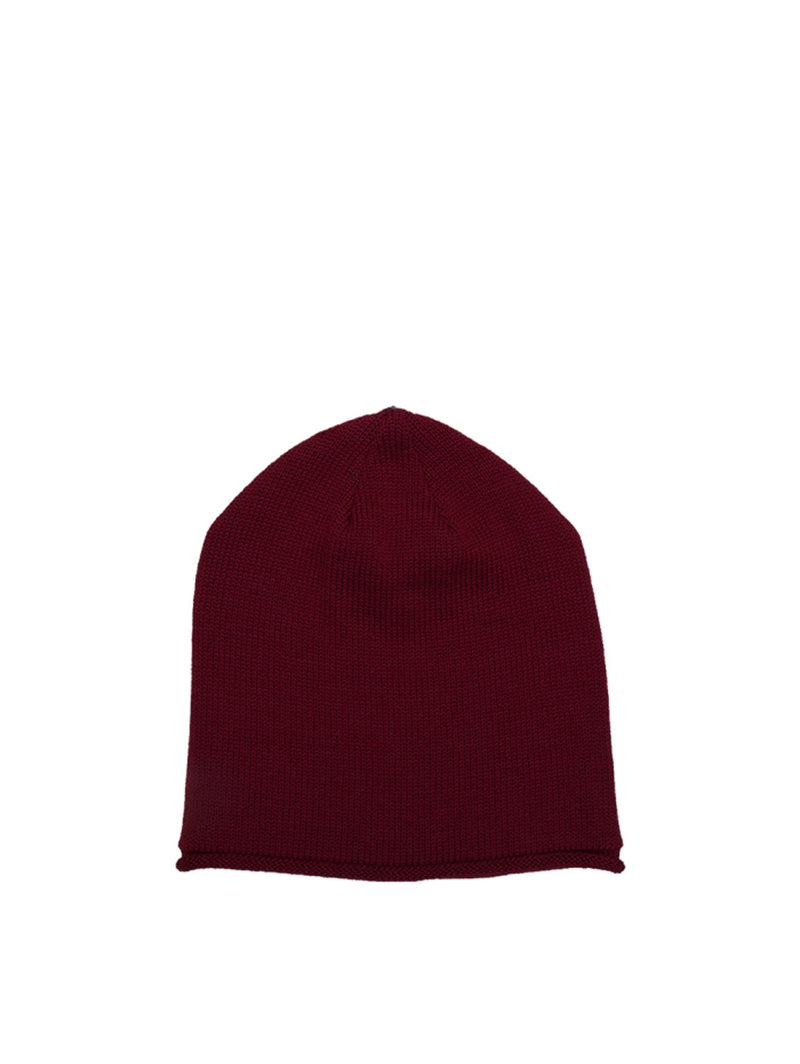 Glossy Knit Hat - Red Velvet-Lindo F-Over the Rainbow