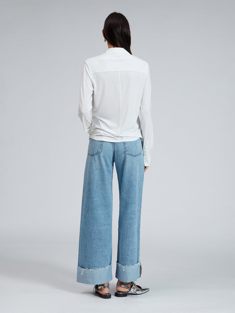 Luca Shirt - White-RAG + BONE-Over the Rainbow