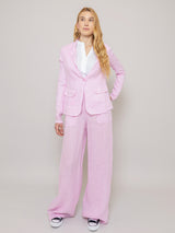 Pocket Linen Pant - Pink Mist-STARK-Over the Rainbow