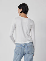 Pacifica Long Sleeve Crew Tee-Velvet-Over the Rainbow