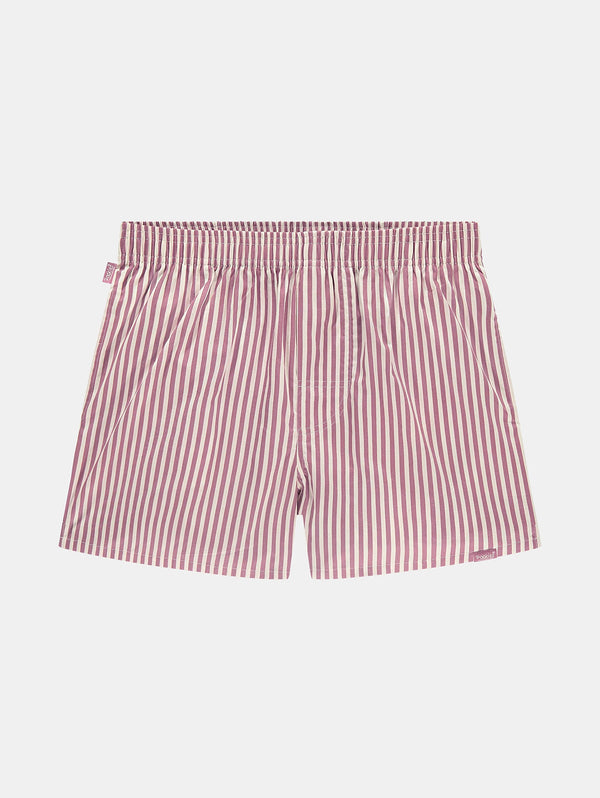 Boxer Shorts - Pink Striped-POCKIES-Over the Rainbow