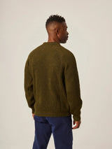 Ford Crew Sweater - Olive-PEREGRINE-Over the Rainbow