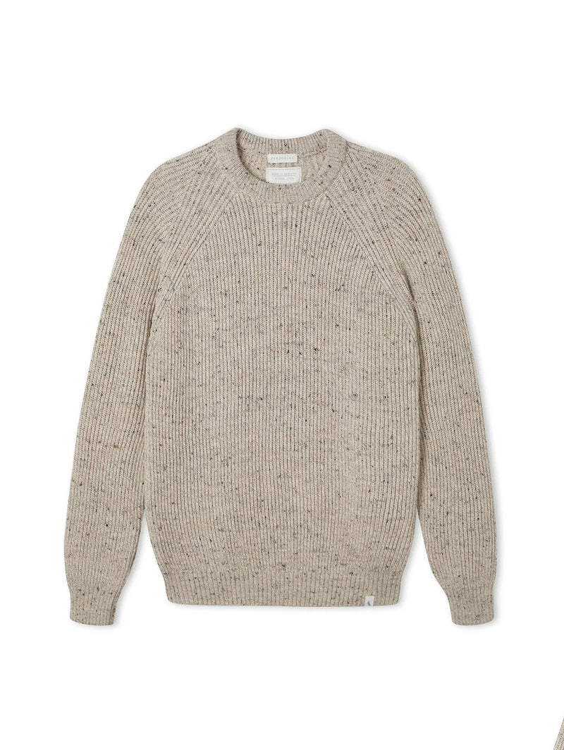 Ford Crew Sweater - Oatmeal-PEREGRINE-Over the Rainbow