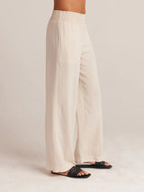 Smocked Waist Wide Leg Pant - Cliffside-Bella Dahl-Over the Rainbow