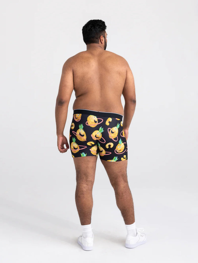 Volt Breathable Mesh Boxer Brief - Pineapple Hula-SAXX-Over the Rainbow