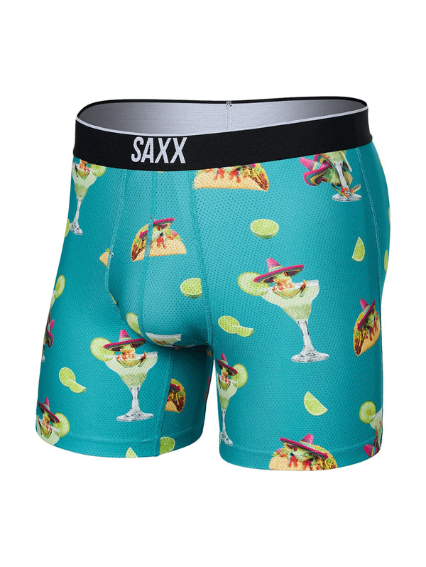 Volt Breathable Mesh Boxer Brief - Senor Treefrogz-SAXX-Over the Rainbow