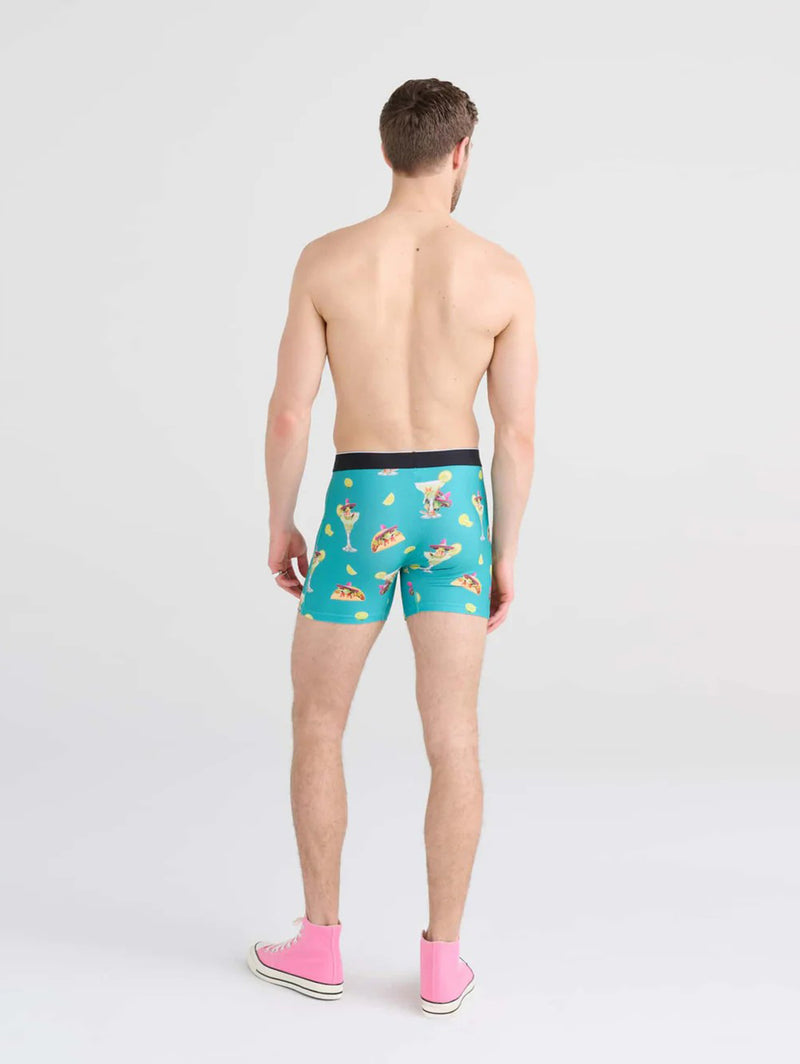 Volt Breathable Mesh Boxer Brief - Senor Treefrogz-SAXX-Over the Rainbow