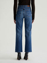 Brinley Mid Rise Straight Jean - 15 Years Prague-AG Jeans-Over the Rainbow