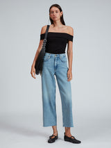 Andi High Rise Wide Leg Crop Jean - Cecilia-RAG + BONE-Over the Rainbow