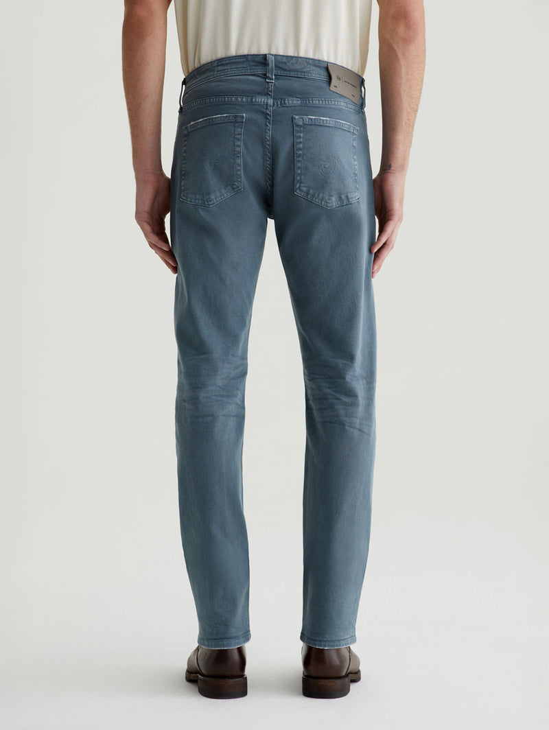 Tellis Modern Slim Jean - 7 Year Sulfur Hazy Lake-AG Jeans-Over the Rainbow