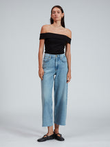 Andi High Rise Wide Leg Crop Jean - Cecilia-RAG + BONE-Over the Rainbow