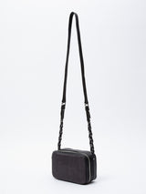 Cami Straw Camera Bag - Black-RAG + BONE-Over the Rainbow