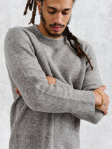 Wilde Crew - Grey Marl Boucle-Wax London-Over the Rainbow