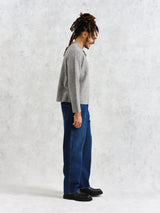 Wilde Crew - Grey Marl Boucle-Wax London-Over the Rainbow