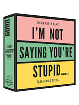 Board Game - I'm Not Saying You're Stupid-HYGGE GAMES-Over the Rainbow