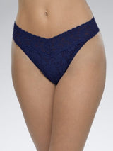 Signature Lace Original Rise Thong - Primary Colours-Hanky Panky-Over the Rainbow