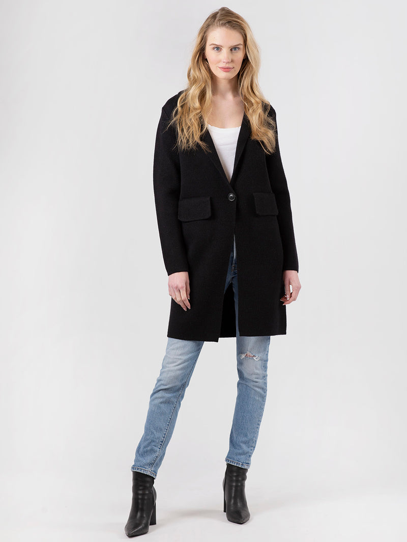 Fiona Jacket - Black-LYLA+LUXE-Over the Rainbow