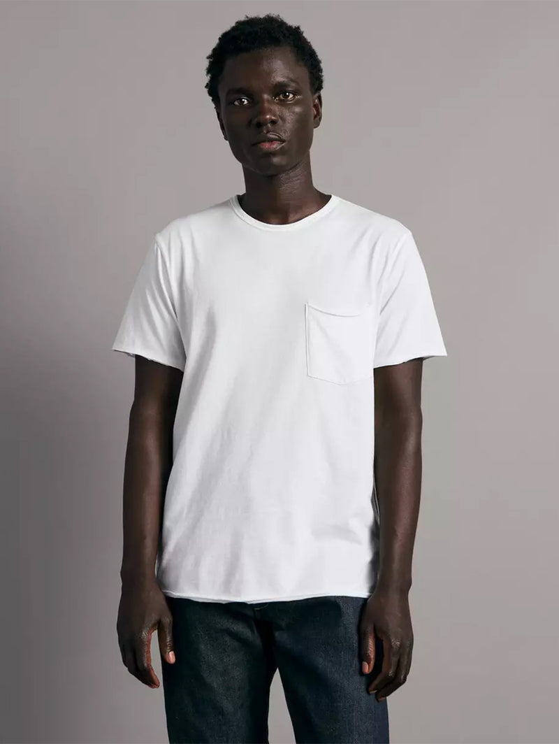 Miles One Pocket Tee - White-RAG + BONE-Over the Rainbow